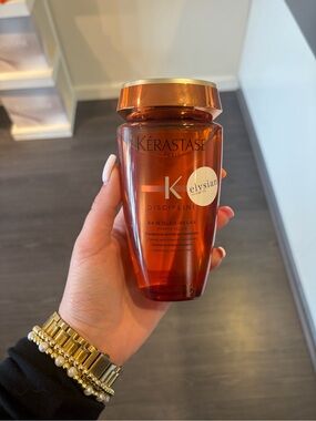Kérastase Discipline Bain Oléo-Relax Orange Gold Shampoo Bottle